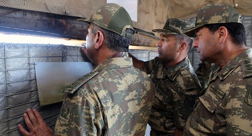 Азербайджанские военные. Фото пресс-службы МО Азербайджана https://mod.gov.az/az/news/mudafie-naziri-on-xett-bolmelerinde-olub-video-31397.html Азербайджанские военные. Фото пресс-службы МО Азербайджана https://mod.gov.az/az/news/mudafie-naziri-on-xett-bolmelerinde-olub-video-31397.html