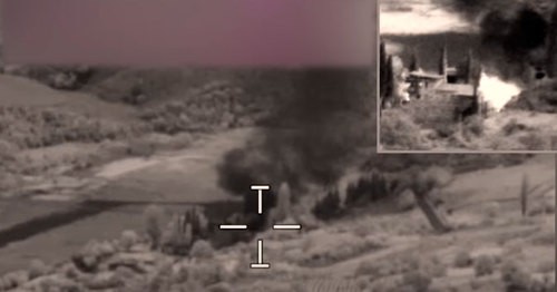 Военные действия на границе Армении и Азербайджана. Кадр видео пресс-службы МО Азербайджана https://www.youtube.com/watch?time_continue=21&v=wDJkOJZGwJE&feature=emb_title Военные действия на границе Армении и Азербайджана. Кадр видео пресс-службы МО Азербайджана https://www.youtube.com/watch?time_continue=21&v=wDJkOJZGwJE&feature=emb_title