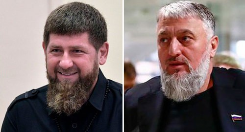 Рамзан Кадыров и Адам Делимханов. Фото REUTERS REUTERS/Sergei Karpukhin, пресс-служба Кремля Рамзан Кадыров и Адам Делимханов. Фото REUTERS REUTERS/Sergei Karpukhin, пресс-служба Кремля