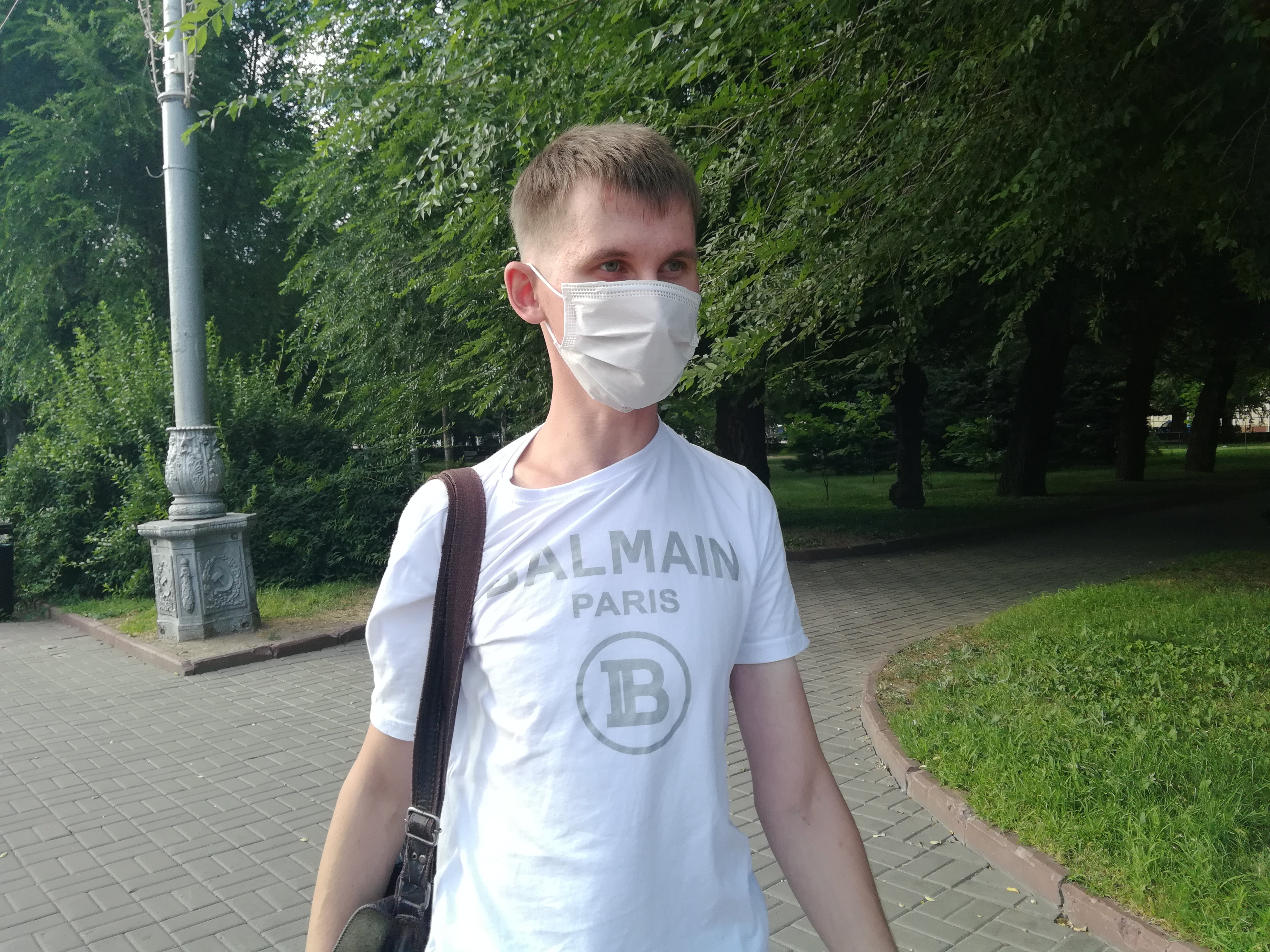 Владимир Кругляков. Волгоград, 18 июля 2020 года. Фото Татьяны Филимоновой для "Кавказского узла" Владимир Кругляков. Волгоград, 18 июля 2020 года. Фото Татьяны Филимоновой для "Кавказского узла"
