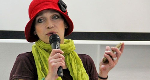 Светлана Анохина. 25 мая 2017 г. Фото Махомеда Туаева для "Кавказского узла" Светлана Анохина. 25 мая 2017 г. Фото Махомеда Туаева для "Кавказского узла"