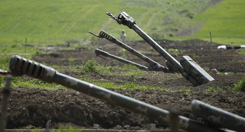 На линии соприкосновения в Нагорном Карабахе. Фото: REUTERS/Staff На линии соприкосновения в Нагорном Карабахе. Фото: REUTERS/Staff