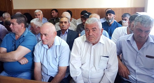 В зале суда во время заседания. Фото Людмилы Маратовой для "Кавказского узла" В зале суда во время заседания. Фото Людмилы Маратовой для "Кавказского узла"