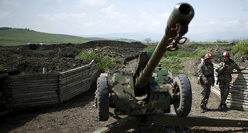 На линии соприкосновения в Нагорном Карабахе. Фото: REUTERS/Staff На линии соприкосновения в Нагорном Карабахе. Фото: REUTERS/Staff