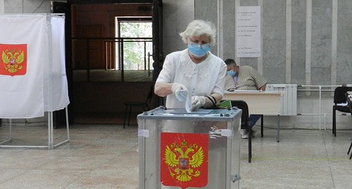 Голосование. Фото Татьяны Филимоновой для "Кавказского узла" Голосование. Фото Татьяны Филимоновой для "Кавказского узла"