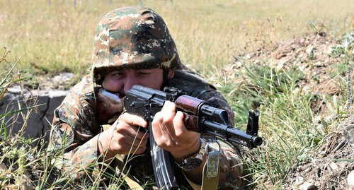 Военнослужащий армянской армии. Фото пресс-службы МО Армении Военнослужащий армянской армии. Фото пресс-службы МО Армении