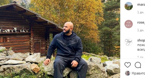 Рэп-исполнитель Джиган. Скриншот https://www.instagram.com/p/CFznVBWDz9m/ Рэп-исполнитель Джиган. Скриншот https://www.instagram.com/p/CFznVBWDz9m/