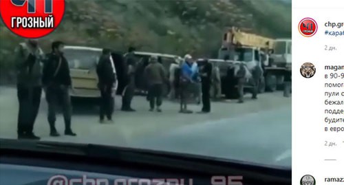 Скриншот страницы Instagram-паблика «ЧП Грозный_95», где опубликовано видео о возможном участии чеченцев в боях в зоне карабахского конфликта https://www.instagram.com/p/CF0bdzqnLPO/ Скриншот страницы Instagram-паблика «ЧП Грозный_95», где опубликовано видео о возможном участии чеченцев в боях в зоне карабахского конфликта https://www.instagram.com/p/CF0bdzqnLPO/