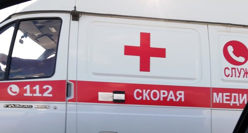 Автомобиль скорой помощи. Фото Нины Тумановой для "Кавказского узла" Автомобиль скорой помощи. Фото Нины Тумановой для "Кавказского узла"