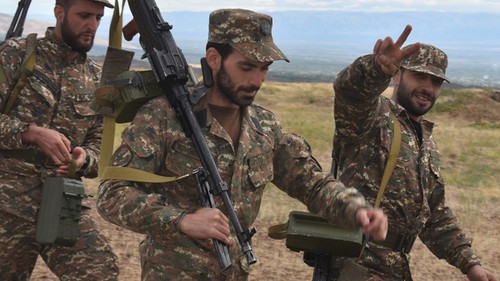 Армянские военные. 11 октября 2020 года. Фото пресс-службы Минобороны Армении, https://www.mil.am/ru/news/8521 Армянские военные. 11 октября 2020 года. Фото пресс-службы Минобороны Армении, https://www.mil.am/ru/news/8521