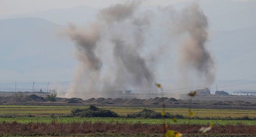 На линии соприкосновения в Нагорном Карабахе. Фото: REUTERS/Umit Bektas На линии соприкосновения в Нагорном Карабахе. Фото: REUTERS/Umit Bektas