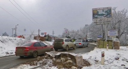 Блокпост миротворцев в Лачинском коридоре. Фото пресс-службы МО России http://mil.ru/russian_peacekeeping_forces/news/more.htm?id=12330062@egNews Блокпост миротворцев в Лачинском коридоре. Фото пресс-службы МО России http://mil.ru/russian_peacekeeping_forces/news/more.htm?id=12330062@egNews