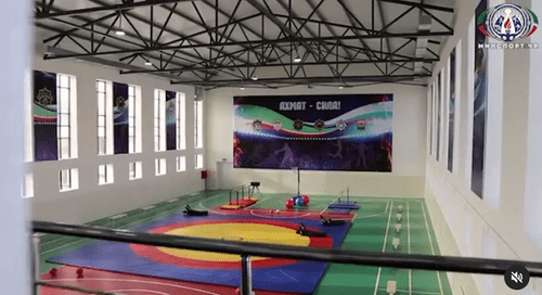 Спортивный комплекс в Бачи-Юрте, названный в честь сына Рамзана Кадырова. Фото: скриншот видео со страницы minsport_chr в Instagram https://www.instagram.com/p/CJOjoFMqFF0/ Спортивный комплекс в Бачи-Юрте, названный в честь сына Рамзана Кадырова. Фото: скриншот видео со страницы minsport_chr в Instagram https://www.instagram.com/p/CJOjoFMqFF0/