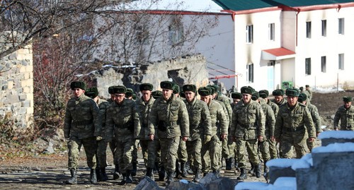 Азербайджанские солдаты в Кельбаджаре. Фото Азиза Каримова для "Кавказского узла" Азербайджанские солдаты в Кельбаджаре. Фото Азиза Каримова для "Кавказского узла"