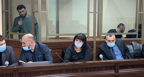 Абдулмумин Гаджиев в зале суда. Фото: пресс-служба Южного окружного военного суда Абдулмумин Гаджиев в зале суда. Фото: пресс-служба Южного окружного военного суда