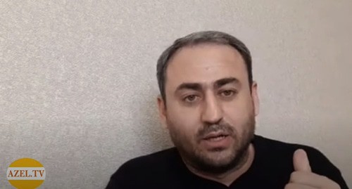 Журналист Афган Садыгов. Фото: скриншот видео "azel tv" https://www.youtube.com/watch?v=yNwWuK1CoIQ Журналист Афган Садыгов. Фото: скриншот видео "azel tv" https://www.youtube.com/watch?v=yNwWuK1CoIQ