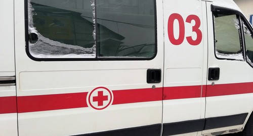 автомобиль скорой помощи. Фото Нины Тумановой для "Кавкаазского узла" автомобиль скорой помощи. Фото Нины Тумановой для "Кавкаазского узла"