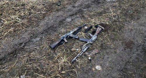На месте спецоперации. Фото: пресс-служба Национального антитеррористического комитета http://nac.gov.ru/ На месте спецоперации. Фото: пресс-служба Национального антитеррористического комитета http://nac.gov.ru/