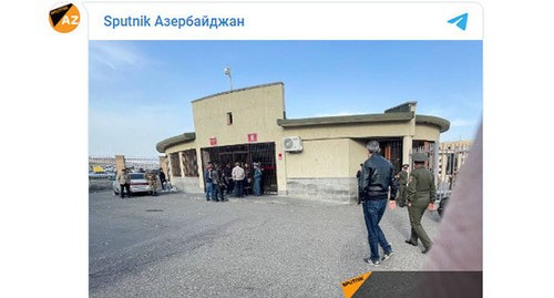 Здание Минобороны Армении. Скриншот https://t.me/AzeSputnik/9629 Здание Минобороны Армении. Скриншот https://t.me/AzeSputnik/9629