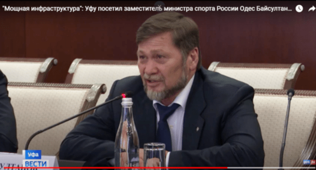 Одес Байсултанов. Фото: стоп-кадр видео ГТРК "Башкортостан" https://youtu.be/wv-GKAe5etM Одес Байсултанов. Фото: стоп-кадр видео ГТРК "Башкортостан" https://youtu.be/wv-GKAe5etM