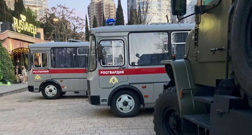 Спецтехника в Сочи 21 апреля 2021 года. Фото Светланы Кравченко для "Кавказского узла" Спецтехника в Сочи 21 апреля 2021 года. Фото Светланы Кравченко для "Кавказского узла"