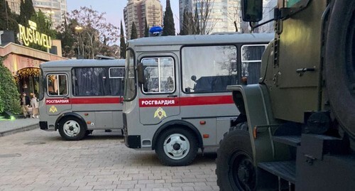 Спецтехника в Сочи 21 апреля 2021 года. Фото Светланы Кравченко для "Кавказского узла". Спецтехника в Сочи 21 апреля 2021 года. Фото Светланы Кравченко для "Кавказского узла".