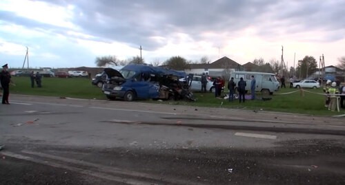 Состояние микроавтобуса после аварии. Кадр видео телеканала 360 https://www.youtube.com/watch?v=1pSIszHkdCg&t=6s Состояние микроавтобуса после аварии. Кадр видео телеканала 360 https://www.youtube.com/watch?v=1pSIszHkdCg&t=6s