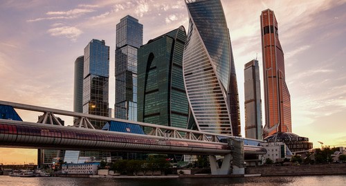 Комплекс "Москва-Сити". Фото Нины Тумановой для "Кавказского узла" Комплекс "Москва-Сити". Фото Нины Тумановой для "Кавказского узла"