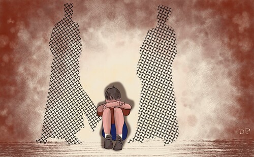 Сирота. Иллюстрация Дианы Петриашвили https://www.kavkaz-uzel.eu/articles/363633/ Сирота. Иллюстрация Дианы Петриашвили https://www.kavkaz-uzel.eu/articles/363633/