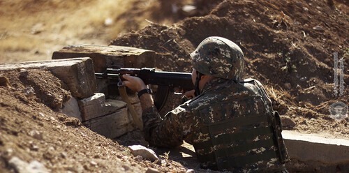 Армянский военнослужащий. Фото: официальный сайт Минобороны Армении https://mil.am/hy/news/9641 Армянский военнослужащий. Фото: официальный сайт Минобороны Армении https://mil.am/hy/news/9641