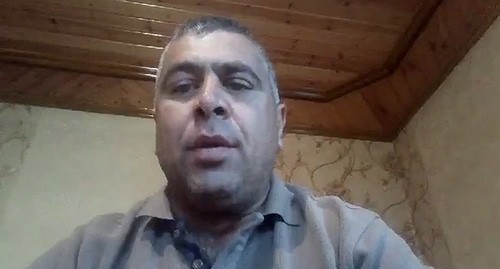 Ализамин Салаев. Скриншот видео: https://www.facebook.com/elzamin.salayev/videos/158496345182695/ Ализамин Салаев. Скриншот видео: https://www.facebook.com/elzamin.salayev/videos/158496345182695/
