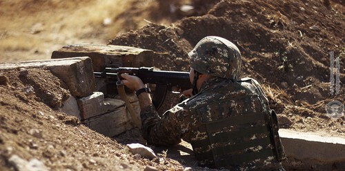 Армянский военнослужащий. Фото пресс-службы МО Армении https://mil.am/hy/news/8733 Армянский военнослужащий. Фото пресс-службы МО Армении https://mil.am/hy/news/8733