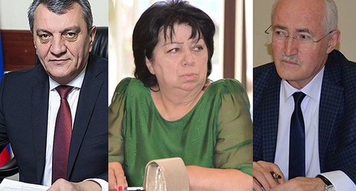 Сергей Меняйло, Медея Элдзарова и Валерий Баликоев. Коллаж "Кавказского узла" Фото: http://sfo.gov.ru/polpred/polpred/https://patriot-rus.ru Сергей Меняйло, Медея Элдзарова и Валерий Баликоев. Коллаж "Кавказского узла" Фото: http://sfo.gov.ru/polpred/polpred/https://patriot-rus.ru