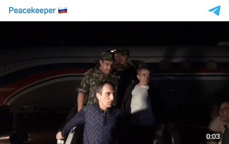 Скриншот кадра видео в Telegram-канал Российского миротворческого контингента. https://t.me/RUS_peacekeeper/847 Скриншот кадра видео в Telegram-канал Российского миротворческого контингента. https://t.me/RUS_peacekeeper/847