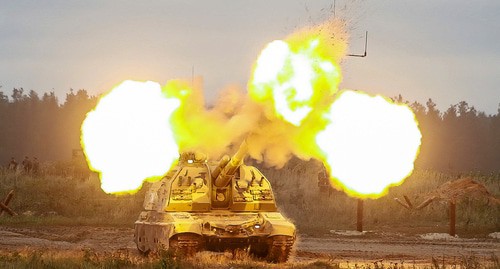 Учения танкистов. Фото пресс-службы МО России https://mil.ru/ Учения танкистов. Фото пресс-службы МО России https://mil.ru/