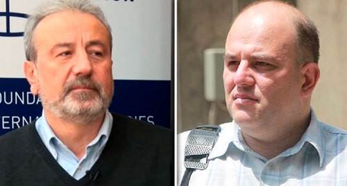 Каха Гоголашвили, Вахтанг Маисая. Кадр видео STARVISION TV Georgia https://www.youtube.com/watch?v=WoW1uQkdDUA&t=13s; T.Чочуа. Коллаж "Кавказского узла" Каха Гоголашвили, Вахтанг Маисая. Кадр видео STARVISION TV Georgia https://www.youtube.com/watch?v=WoW1uQkdDUA&t=13s; T.Чочуа. Коллаж "Кавказского узла"