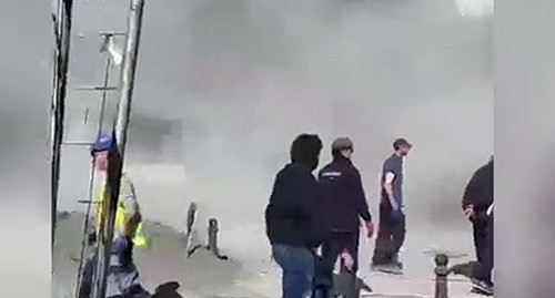 На месте частичного обрушения жилого дома в центре Батуми. Кадр видео https://ren.tv/news/v-mire/888884-zhiloi-dom-obrushilsia-v-batumi-est-postradavshie На месте частичного обрушения жилого дома в центре Батуми. Кадр видео https://ren.tv/news/v-mire/888884-zhiloi-dom-obrushilsia-v-batumi-est-postradavshie