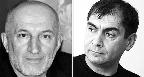 Ахмеднаби Ахмеднабиев и Хаджимурад Камалов. Фото: Светланы Свистуновой, http://www.chernovik.net. Коллаж "Кавказского узла" Ахмеднаби Ахмеднабиев и Хаджимурад Камалов. Фото: Светланы Свистуновой, http://www.chernovik.net. Коллаж "Кавказского узла"