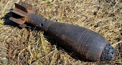 Мина времен Великой Отечественной войны, фото пресс-служба ГУ ЧС Краснодарского края. Мина времен Великой Отечественной войны, фото пресс-служба ГУ ЧС Краснодарского края.