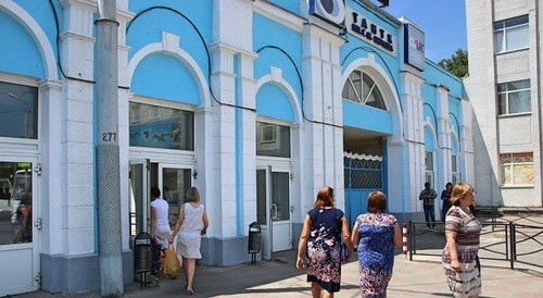 Здание ТАНТК им.Бериева. Фото Сергея Снежина для "Кавказского узла". Здание ТАНТК им.Бериева. Фото Сергея Снежина для "Кавказского узла".