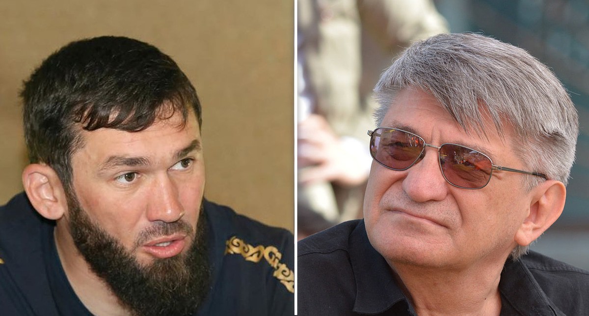 Магомед Даудов, Александр Сокуров. Фото Бециев Муслим - https://commons.wikimedia.org/wiki/Category:Magomed_Daudov; Окрас, https://commons.wikimedia.org/wiki/Category:Alexander_Sokurov. Коллаж "Кавказского узла". Магомед Даудов, Александр Сокуров. Фото Бециев Муслим - https://commons.wikimedia.org/wiki/Category:Magomed_Daudov; Окрас, https://commons.wikimedia.org/wiki/Category:Alexander_Sokurov. Коллаж "Кавказского узла".