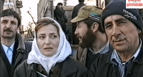 Рубати Мицаева в 1997 году. Фото: скриншот из фильма Саид-Селима https://youtu.be/lgf-iwCXKvo?t=85 Рубати Мицаева в 1997 году. Фото: скриншот из фильма Саид-Селима https://youtu.be/lgf-iwCXKvo?t=85