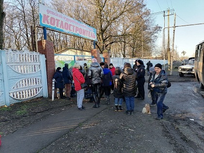 Беженцы из ДНР после эвакуации в Ростовскую область. Фото: Сергея Снежина для "Кавказского узла". Беженцы из ДНР после эвакуации в Ростовскую область. Фото: Сергея Снежина для "Кавказского узла".