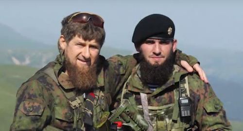 Рамзан Кадыров и Хусейн Межидов. Фото: Грозный-Информ - https://www.grozny-inform.ru/LoadedImages/2018/07/04/pmfm_ffu_2.jpg Рамзан Кадыров и Хусейн Межидов. Фото: Грозный-Информ - https://www.grozny-inform.ru/LoadedImages/2018/07/04/pmfm_ffu_2.jpg