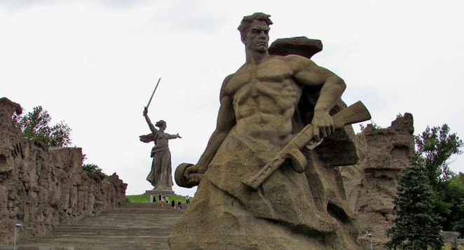 Мамаев курган в Волгограде.Фото Вячеслава Ященко для "Кавказского узла" Мамаев курган в Волгограде.Фото Вячеслава Ященко для "Кавказского узла"