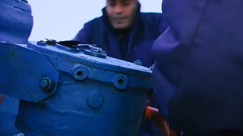 Ремонт газопровода. Стоп-кадр видео с сайта "Газпром- Армения", https://armenia.gazprom.ru/press/video/17/ Ремонт газопровода. Стоп-кадр видео с сайта "Газпром- Армения", https://armenia.gazprom.ru/press/video/17/