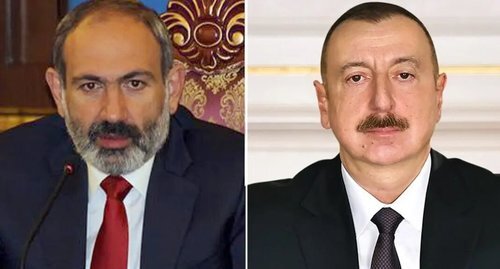 Никол Пашинян, Ильхам Алиев. Фото: Тиграна Петросяна, пресс-службы президента Азербайджана President.az, коллаж "Кавказского узла". Никол Пашинян, Ильхам Алиев. Фото: Тиграна Петросяна, пресс-службы президента Азербайджана President.az, коллаж "Кавказского узла".