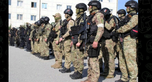 Участники военной операции. Скриншот https://t.me/Kokov_Kazbek/247?single Участники военной операции. Скриншот https://t.me/Kokov_Kazbek/247?single