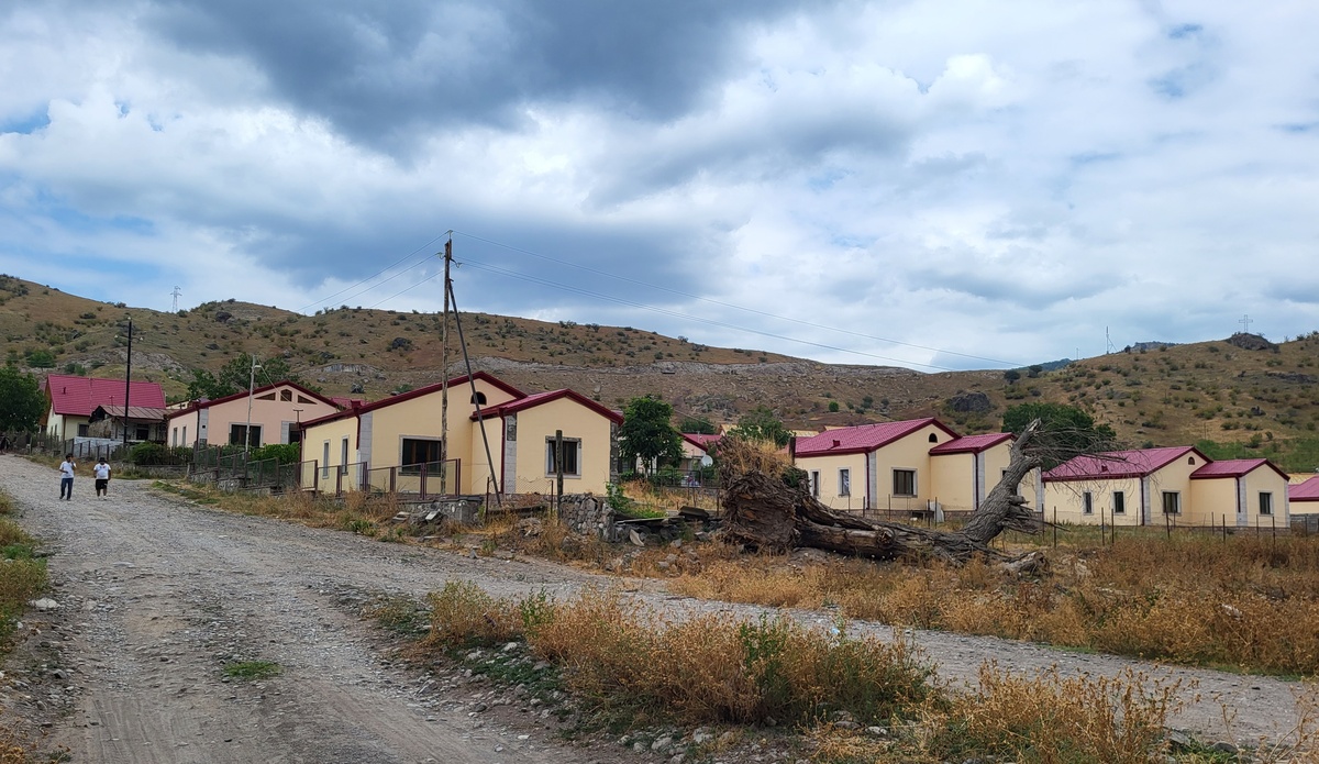 Село Ахавно. Кашатагский район Нагорного Карабаха. 13 августа 2022 год. Фото Алвард Григорян для "Кавказского узла" Село Ахавно. Кашатагский район Нагорного Карабаха. 13 августа 2022 год. Фото Алвард Григорян для "Кавказского узла"