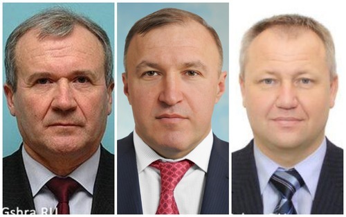 Кандидаты на пост главы Адыгеи Александр Лобода, Мурат Кумпилов, Евгений Грунин. Фото: сайт Главы республики Адыгея, сайт Государственного Совета - Хасэ Республики Адыгея Кандидаты на пост главы Адыгеи Александр Лобода, Мурат Кумпилов, Евгений Грунин. Фото: сайт Главы республики Адыгея, сайт Государственного Совета - Хасэ Республики Адыгея